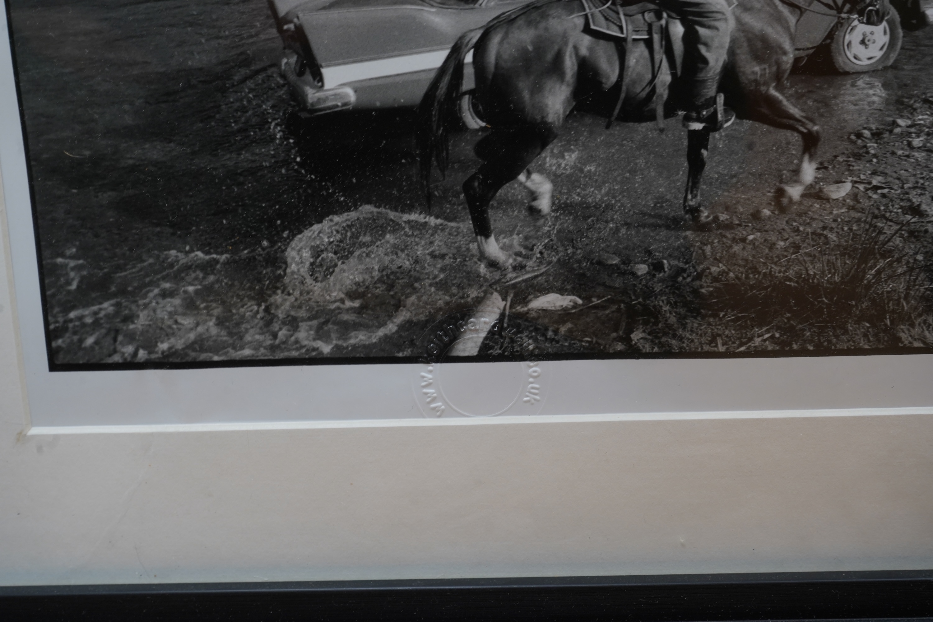 Keith Cardwell (Contemporary), Three gelatin silver prints to include ‘Old Man and the Sea, Cuba’, stamped, signed and titled in ink to the margin and ‘Korda with his Che’, stamped, largest 25 x 17cm, together with a boo